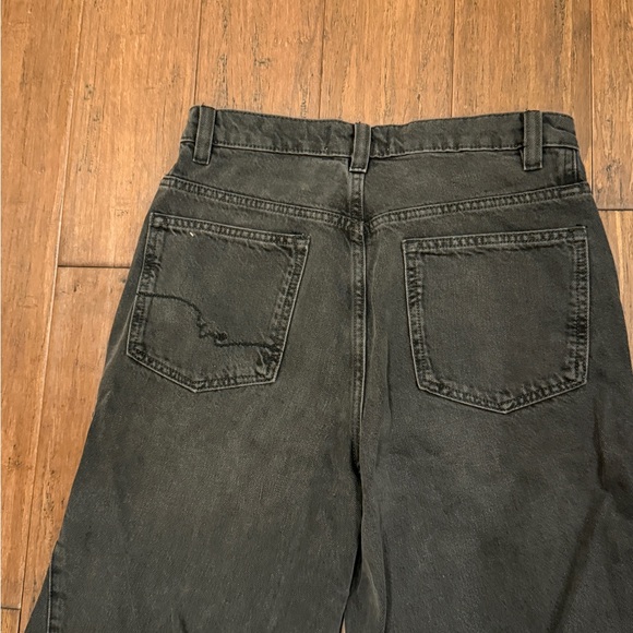 NWOT Free People Eden Slouchy High Rise Jeans, black, size 26 - Picture 8 of 9